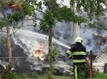 Prio 1 Brand Industrie Agrarisch Fabricage Opslaggeb NB Grote Brand Foarwei Kollumerzwaag